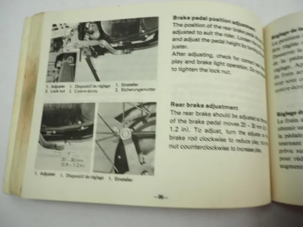 Yamaha DT125 DT175 MX Betriebsanleitung Bedienungsanleitung Owners Manual 1981