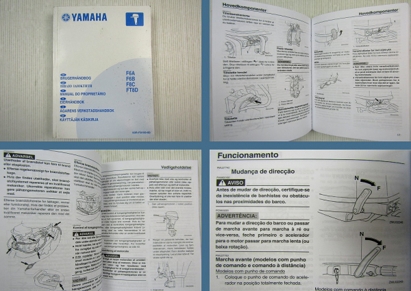 Yamaha F6A F6B F8C FT8D Manual do Proprietario 2004