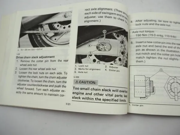 Yamaha FJ1200 U Owners Manual Wiring Diagram Manuel du Proprietaire 1988