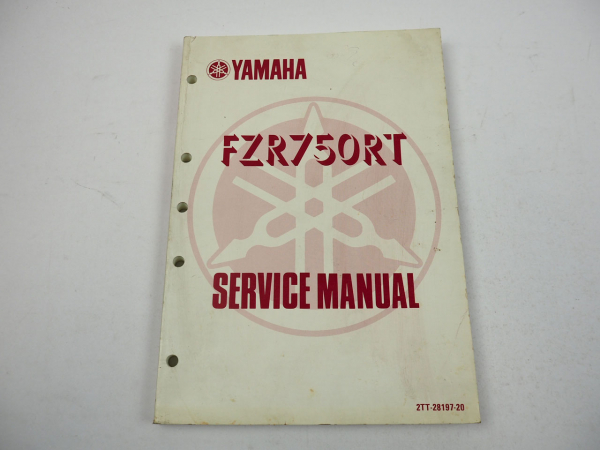 Yamaha FRZ750RT 2TT Service Manual Reparatur Werkstatthandbuch 1987