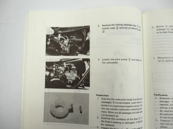 Yamaha PW50 (E) Betriebsanleitung Wartung Owners Service Manual 1992