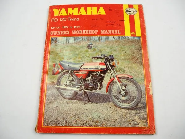 Yamaha RD125 Twins Owners Workshop Manual 1974 - 1977