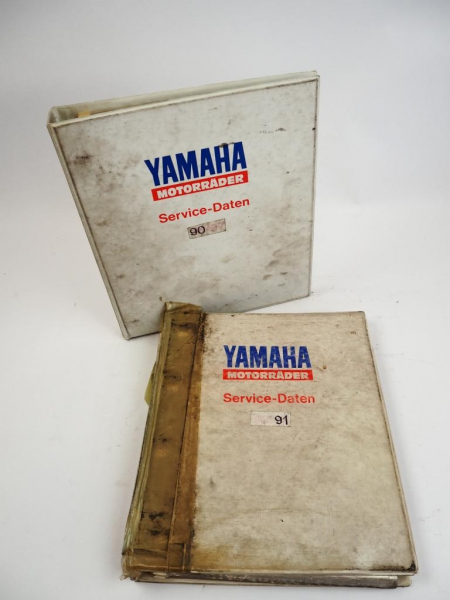 Yamaha Service Daten 58 Inspektionsblätter 1990 1991 Zweirad Inspektionsblatt