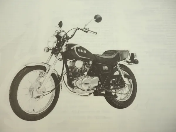 Yamaha SR250SE 3Y8 Reparaturanleitung ab 1980 Werkstatthandbuch Wartung