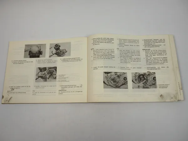 Yamaha SR250SE 3Y8 Reparaturanleitung ab 1980 Werkstatthandbuch Wartung