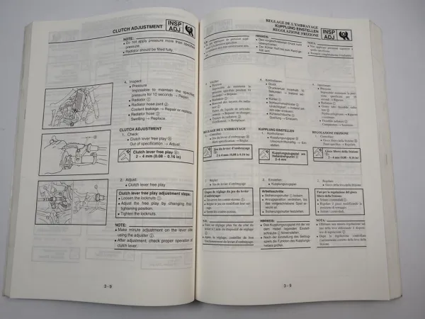 Yamaha WR250F WR250 F (N) 5FPH2 Reparaturanleitung Werkstatthandbuch 2000