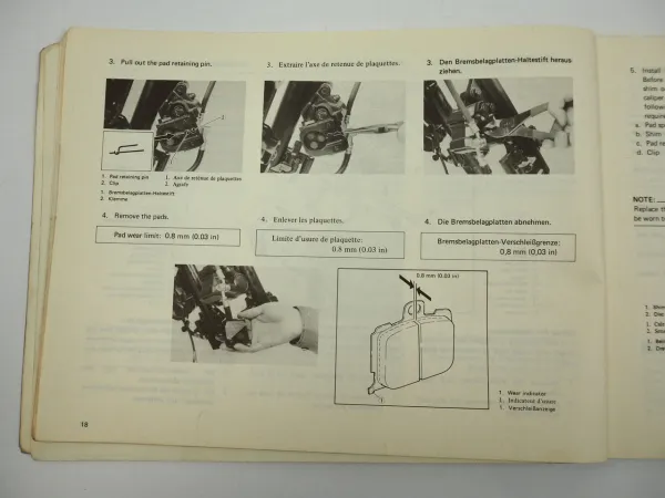 Yamaha XJ750 11M Werkstatthandbuch Ergänzung Service Manual 11/1981