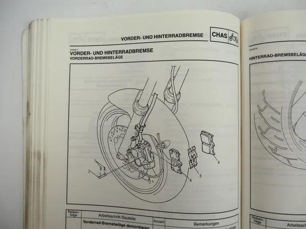 Yamaha XJR 1300 RP02 1999 Werkstatthandbuch Reparaturanleitung Wartungsanleitung