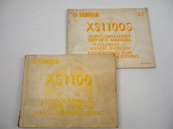 Yamaha XS1100 2H9 Werkstatthandbuch Wartungsanleitung Service Manual 1978