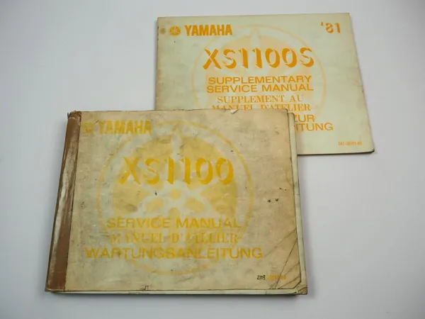 Yamaha XS1100 2H9 Werkstatthandbuch Wartungsanleitung Service Manual 1978