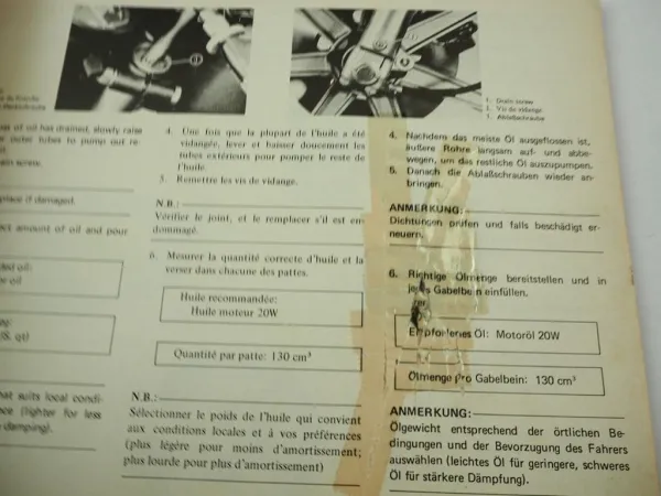 Yamaha XS250 XS360 1U5 XS400 2J0 2A2 Werkstatthandbuch Reparaturanleitung 1977