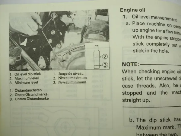 Yamaha XS250 XS400 Betriebsanleitung Bedienungsanleitung Owners Manual 1979