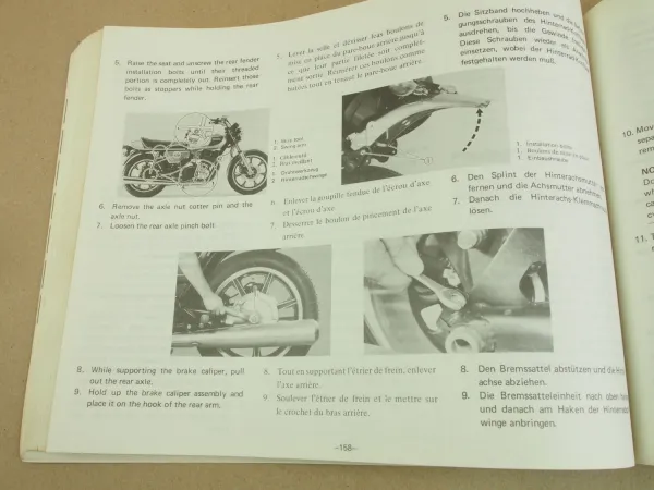 Yamaha XS750 D E Werkstatthandbuch Reparaturanleitung Service Manual 1978