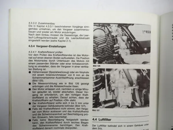 Yamaha XT250 ab BJ 1980 Reparaturanleitung Werkstatthandbuch Bucheli 5056