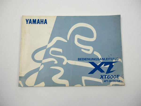 Yamaha XT600E 4PT Bedienungsanleitung Betriebsanleitung 1997