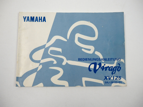 Yamaha XV125 Virago 5AJ Bedienungsanleitung Betriebsanleitung 1997