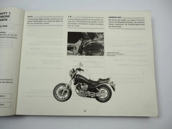Yamaha XV400 26T XV500 26R Werkstatthandbuch Reparaturanleitung 1983