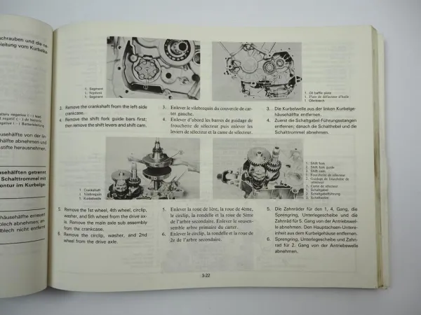 Yamaha XV400 26T XV500 26R Werkstatthandbuch Reparaturanleitung 1983