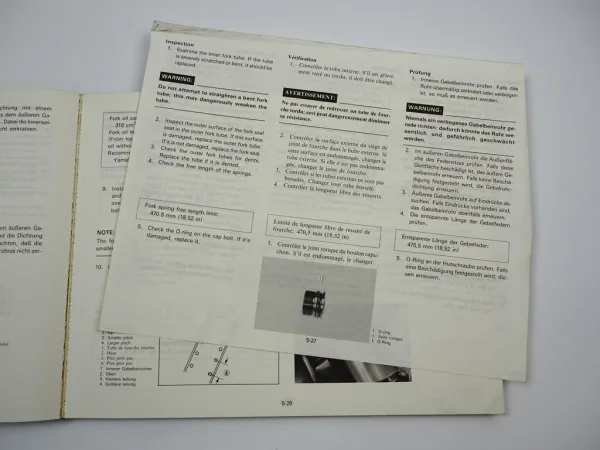 Yamaha XV400 26T XV500 26R Werkstatthandbuch Reparaturanleitung 1983