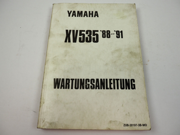 Yamaha XV535 Virago 2YL 3BR 3BM Werkstatthandbuch Reparatur 1988 - 1991