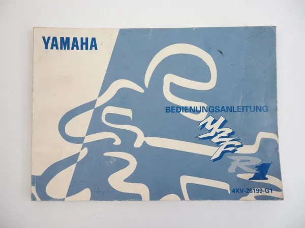 Yamaha YZF R1 RN01 Bedienungsanleitung Betriebsanleitung 1998