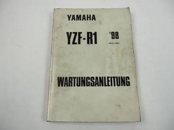 Yamaha YZF R1 Werkstatthandbuch Reparatur Wartungsanleitung 1998
