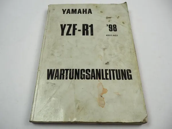 Yamaha YZF R1 Werkstatthandbuch Reparaturanleitung Wartungsanleitung 1998