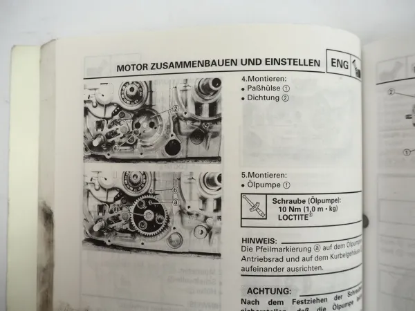 Yamaha YZF600R Thundercat 4TV 4WD Werkstatthandbuch Reparaturanleitung 1996