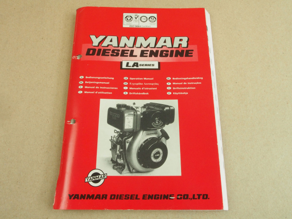 Yanmar LA Serie Dieselmotor Betriebsanleitung Operation Manual Driftshandbok 95