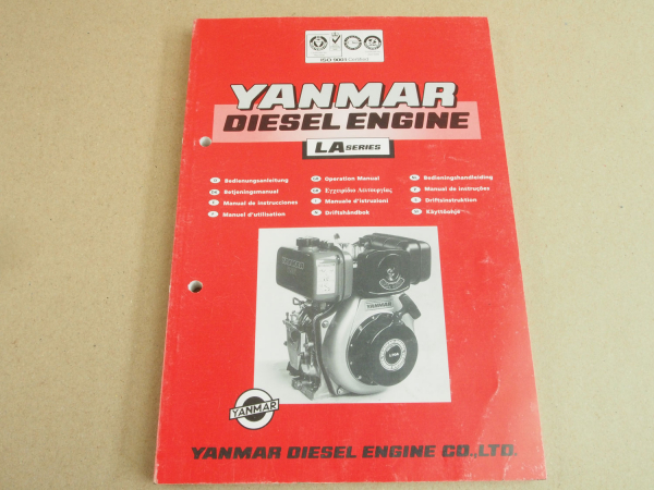 Yanmar LA Serie Dieselmotor Betriebsanleitung Operation Manual Driftshandbok 96