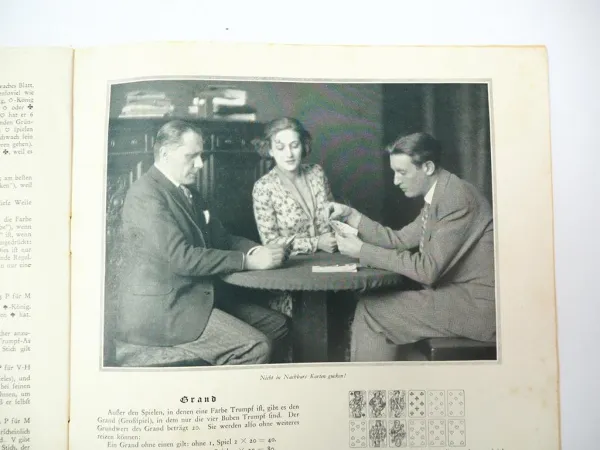 Zeitschrift Ullstein Sonderheft Nr. 107 Bridge Skat Kartenspiele 1930er Jahre