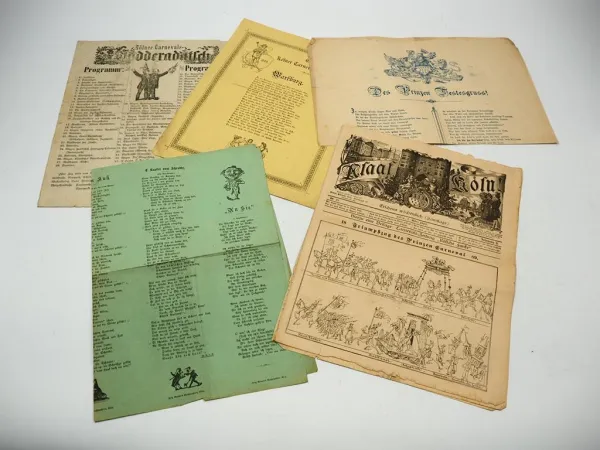 Zeitschriften Blätter Kölner Karneval 1898