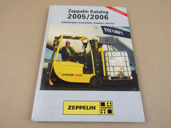 Zeppelin Hyster Katalog Gabelstapler Ersatzteile Zubehör 2005/2006