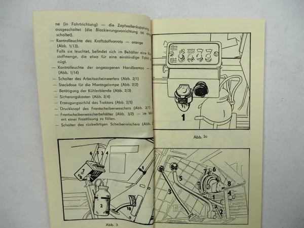 Zetor 10011 10045 16045 Traktor Betriebsanleitung Wartung Scheckbuch 1979