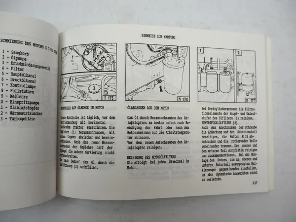 Zetor 3320 4320 5320 6320 3340 bis 6340 Horal Turbo Betriebsanleitung 1993