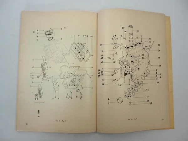 Zetor 5011 6011 6045 7011 7045 Ersatzteilliste Ergänzung Werkstatthandbuch 80/82