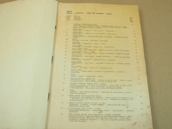 Zetor 5011 6011 6045 7011 7045 Schlepper Ersatzteilliste Parts List 1/1980