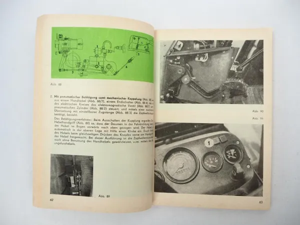 Zetor 5211 5245 6211 6245 7211 7245 7711 7745 Schlepper Bedienungsanleitung 1988