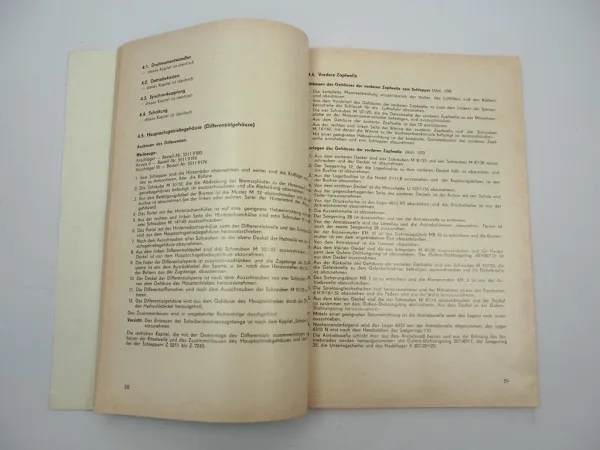 Zetor Z 7711 7745 Traktor Werkstatthandbuch Reparaturhandbuch Nachtrag 1986