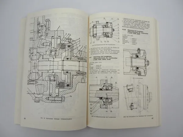 Zetor ZTS 8211 - 12211 8245 - 16245 Super Traktor 2x Werkstatthandbuch 1988/95