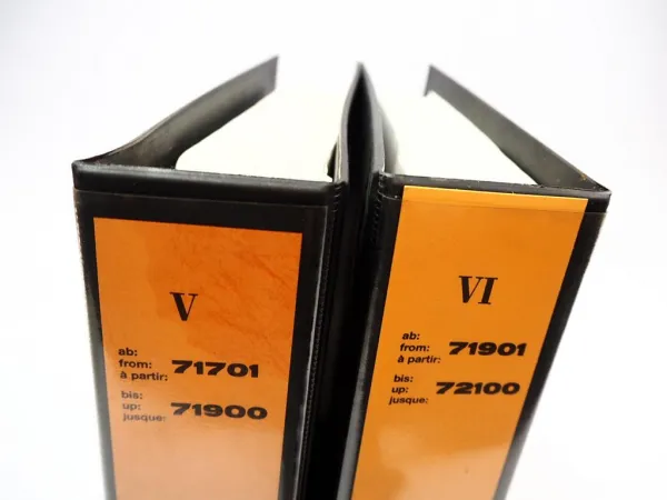 Zettelmeyer ZL 401 501 601 801 1001 - 4001 5001 Technische Mitteilung 1988-1992