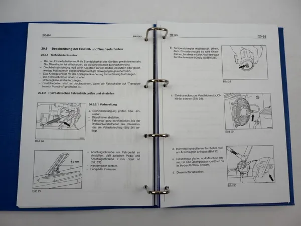 Zettelmeyer ZL 402 Reparaturhilfe Werkstatthandbuch Reparaturanleitung