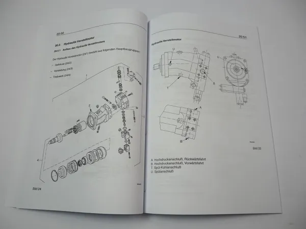 Zettelmeyer ZL 502 602 S/Si C Reparaturhilfe Kraftübertragung Werkstatthandbuch