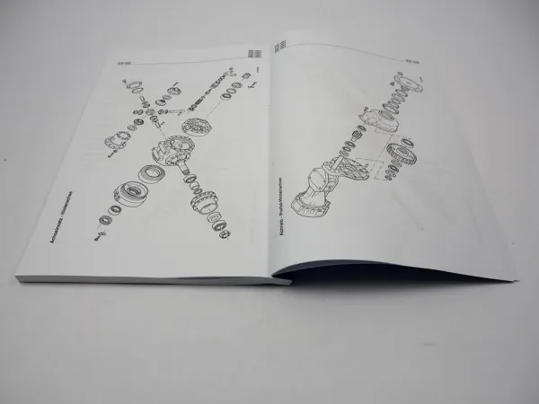Zettelmeyer ZL 802 802i S Si Reparatur Getriebe Achsen Werkstatthandbuch Reparaturanleitung