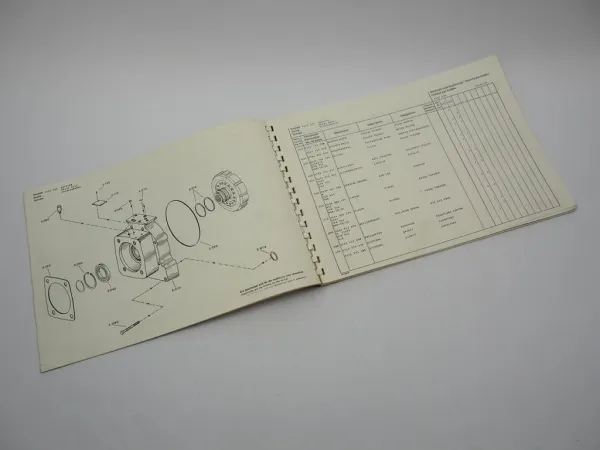 ZF 3 AVG-200 Achsverteilergetriebe Ersatzteilliste Liebherr Kran Parts List 1975