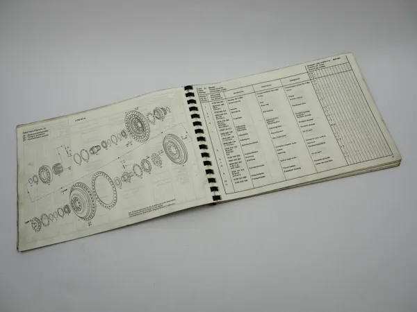 ZF 3 PW 45 H Hydromedia Wendegetriebe Ersatzteilliste Peiner Faun Parts List 81