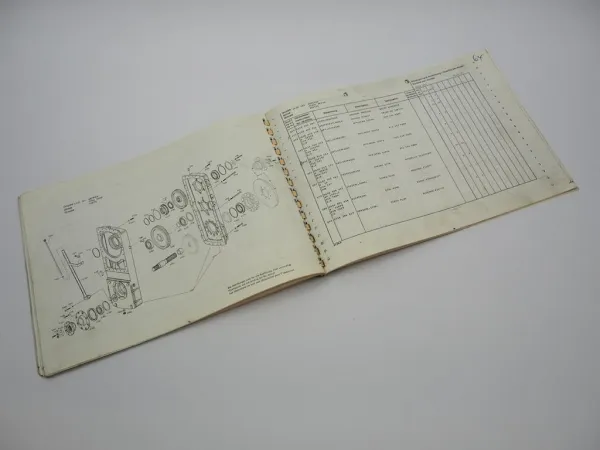 ZF 4 PW 45 H1 Planeten Wendegetriebe Ersatzteilliste Zettelmeyer Parts List 10/83