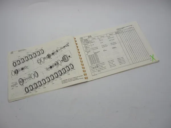 ZF 4 WG-200 Hydromedia Getriebe Ersatzteilliste Zettelmeyer Parts List 05/1989