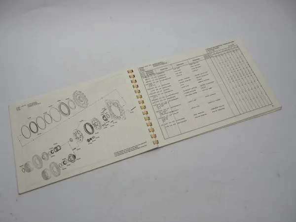 ZF 4 WG 65 II Getriebe Ersatzteilliste Kaelble Schopf Menck Hambrock 12/1984