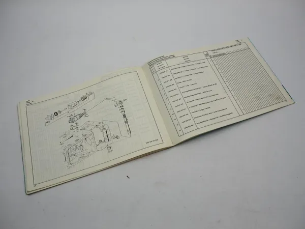 ZF 5 S -110 GP Synchroma Getriebe Ersatzteilliste MAN Büssing Parts List 03/1977